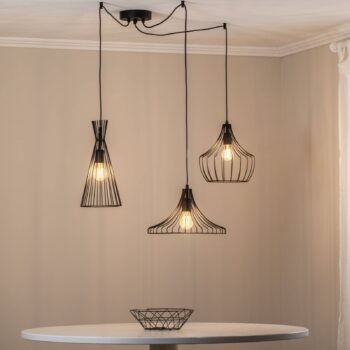 Závesné svietidlo Mezopotamya N-1291 3-light black