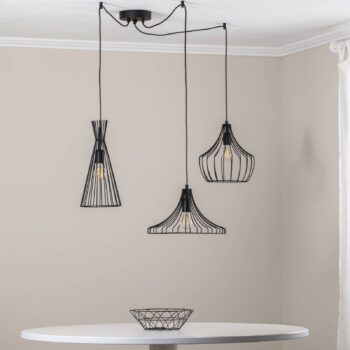 Závesné svietidlo Mezopotamya N-1291 3-light black