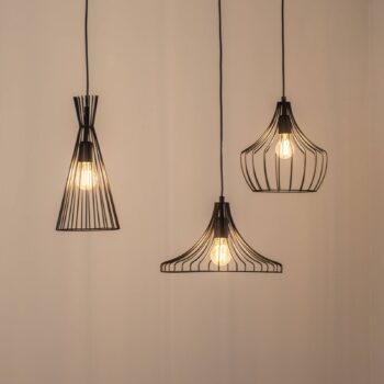 Závesné svietidlo Mezopotamya N-1291 3-light black