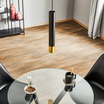 Závesné svietidlo Nest single light black/gold