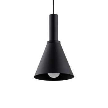 Závesné svietidlo Norte, čierne, oceľ, dĺžka 114 cm, 4-pl