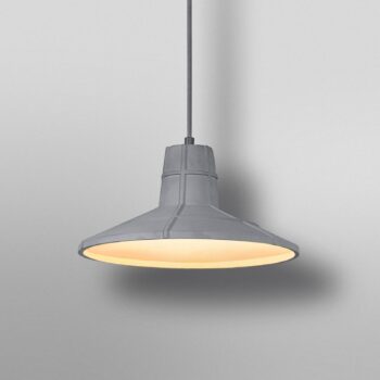 Závesné svietidlo OSRAM CONCRETE SALA, sivá, Ø 32 cm, betón, E27