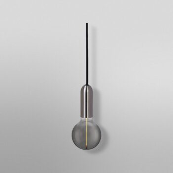 Závesné svietidlo OSRAM VINTAGE 1906 ROUND, chróm, kov, Ø 10 cm