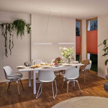 Závesné svietidlo Paulmann Aptare LED, ZigBee, biele