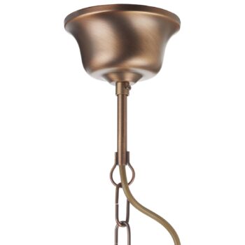 Závesné svietidlo Pimpernel, Ø 23 cm, bronz