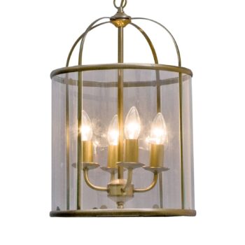 Závesné svietidlo Pimpernel, Ø 32 cm, bronz