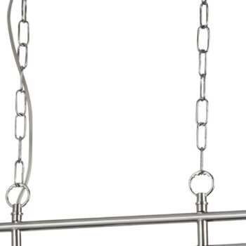 Závesné svietidlo Pyramid, chróm, sklo, 3 svetlá, 95 cm, E27