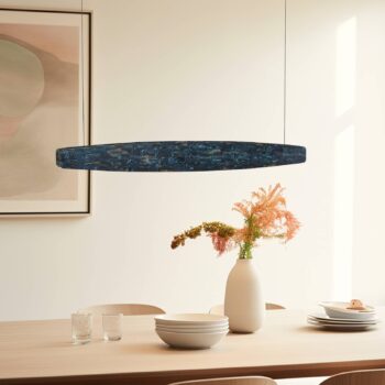 Závesné svietidlo Quitani Lysia LED, oxidované/čierne, 118 cm