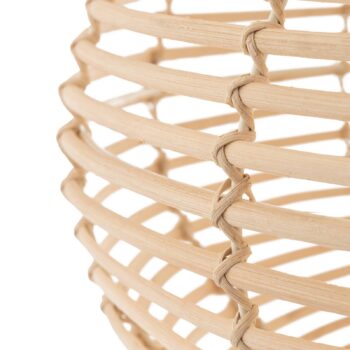 Závesné svietidlo RATTAN, Ø 60 cm, prírodná hnedá, ratan, E27
