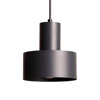 Závesné svietidlo Rif 3, antracitová, okrúhla, 3-pl., Ø 33 cm