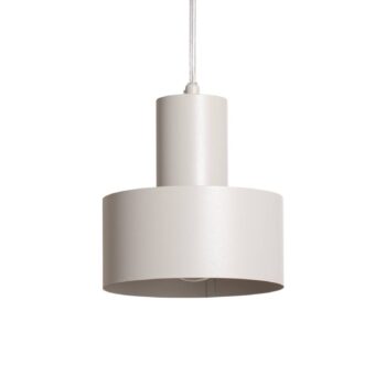 Závesné svietidlo Rif 3, taupe, okrúhle, 3-pl., Ø 33 cm, oceľ