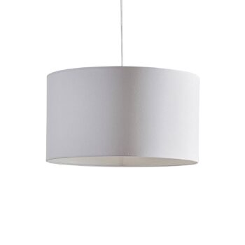 Závesné svietidlo Roller, biele, Ø 45 cm