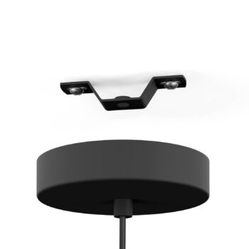 Závesné svietidlo Roundham, priemer 45 cm