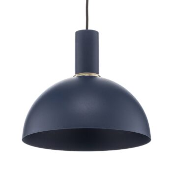 Závesné svietidlo Selma, 1-plameňové, modré Ø 28 cm