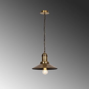 Závesné svietidlo Sivani MR-639 1-svetlo Ø30cm zlaté antické