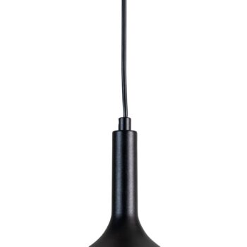 Závesné svietidlo Sivani MR-826, čierna/zlatá, kov, Ø 30 cm