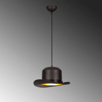 Závesné svietidlo Sivani MR-992 1-light Ø30cm čierna