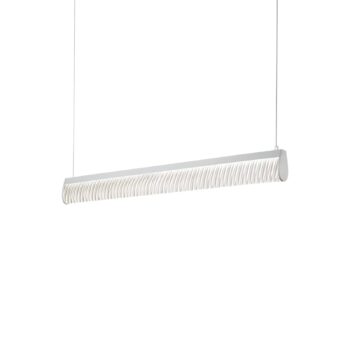 Závesné svietidlo Slamp LED Modula, skladané, svetlosivé