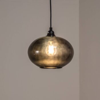 Závesné svietidlo Smoked 050 1-light sklo Ø27cm