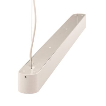 Závesné svietidlo Soft biela 125 cm