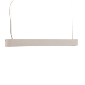 Závesné svietidlo Soft biela 95 cm