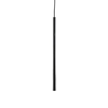 Závesné svietidlo Sopel Lux, 1-pl., čierna/strieborná, G9