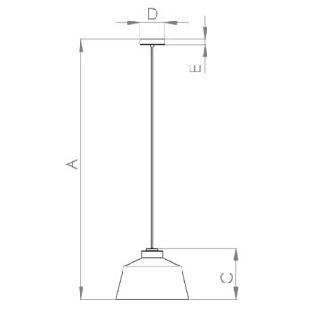 Závesné svietidlo Southery 1 krémovo-zlatá brúsená