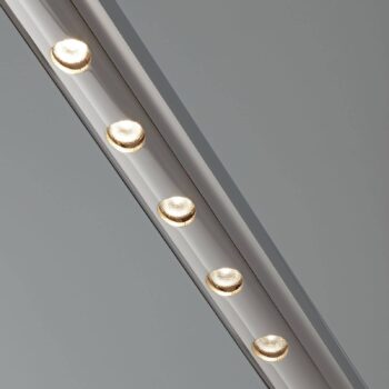 Závesné svietidlo TECNOLUMEN LUM S, 85 cm, chróm