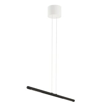 Závesné svietidlo TECNOLUMEN LUM S, 85 cm, čierne