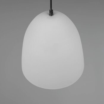 Závesné svietidlo Tilda, 1-plameňové, sivá Ø 25 cm