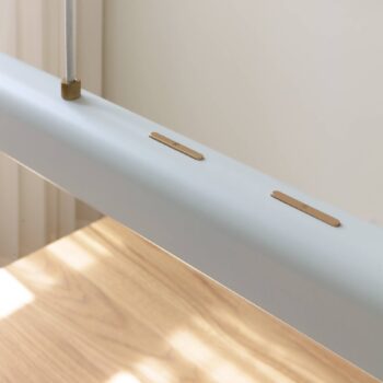 Závesné svietidlo UMAGE LED Hazel Branch, biela/mosadz, 100 cm