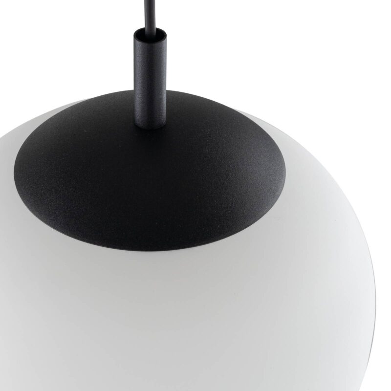 Závesné svietidlo Vibe, opálové biele sklo, Ø 20 cm Závesné svietidlo Vibe, opálové biele sklo, Ø 20 cm