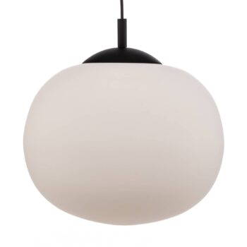 Závesné svietidlo Vibe, opálové biele sklo, Ø 35 cm