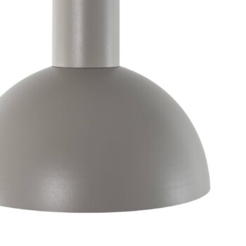 Závesné svietidlo Vitrum cupola S, taupe, polkruhové, Ø 19 cm