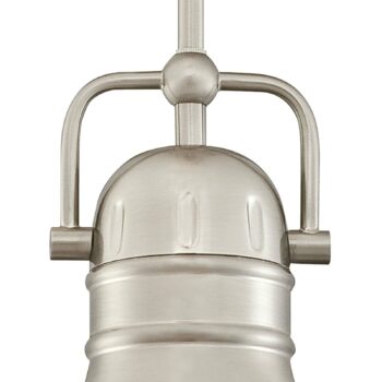 Závesné svietidlo Westinghouse Boswell, farba brúsený nikel