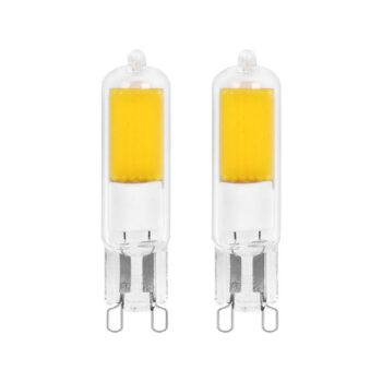 Žiarovka Arcchio LED s kolíkovou päticou, G9, 2,2 W, 2700K, sada 2 ks
