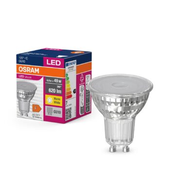 Žiarovka OSRAM LED Reflektor GU10 6,9 W 120° 830 číra