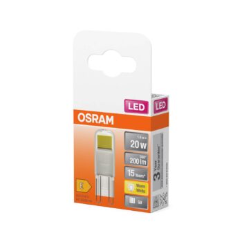 Žiarovka OSRAM LED s päticou G9 1,8 W číra 2 700 K