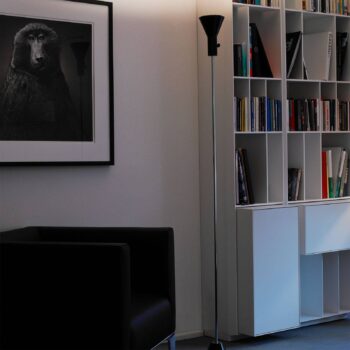 Zoznam TEC – stojaca LED lampa, čierna