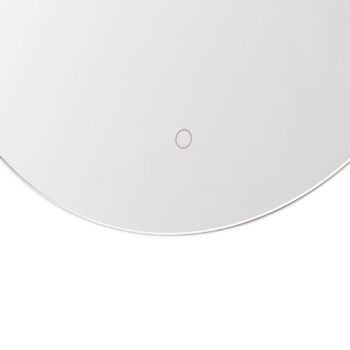 Zrkadlo Lucande LED Celestiel, okrúhle, vyhrievané, CCT, Ø 60 cm