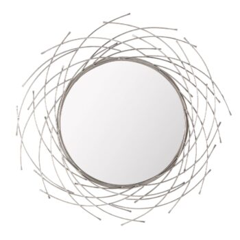 Zrkadlo Rays silver  103cm, 103x103x4,5cm