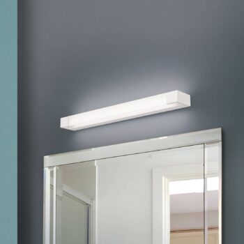 Zrkadlové LED svietidlo Marilyn 57 cm biele