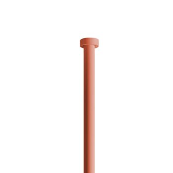 kdln predlžovacia tyč stropné svietidlo Bird, tehlovo červená 50,5 cm
