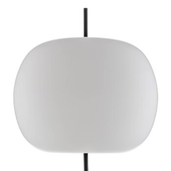 kdln stojaca lampa Kushi XL, čierna, výška 185 cm, stmievač