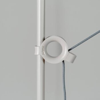 midgard LED stojacia lampa AYNO L, sivá/sivá, 3 000 K, 166 cm