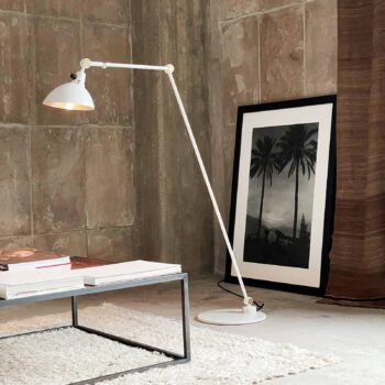 midgard modulárna stojacia lampa TYPE 556 biela 120 cm