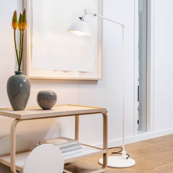 midgard modulárna stojacia lampa TYPE 556 biela 140 cm