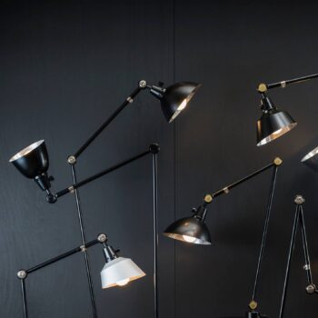 midgard modulárna stojacia lampa TYPE 556 čierna 120 cm