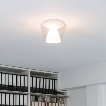 serien.lighting Annex L stropné LED svietidlo sklo