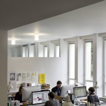 serien.lighting Annex L stropné LED svietidlo sklo